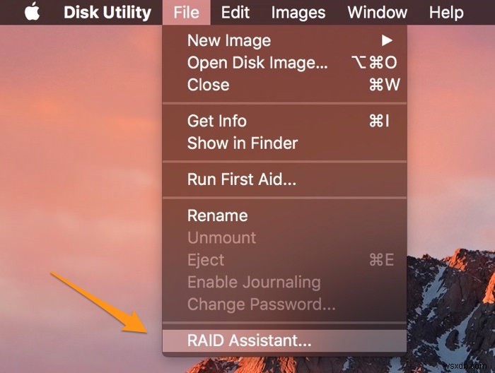 Cách thiết lập RAID trong macOS Sierra 