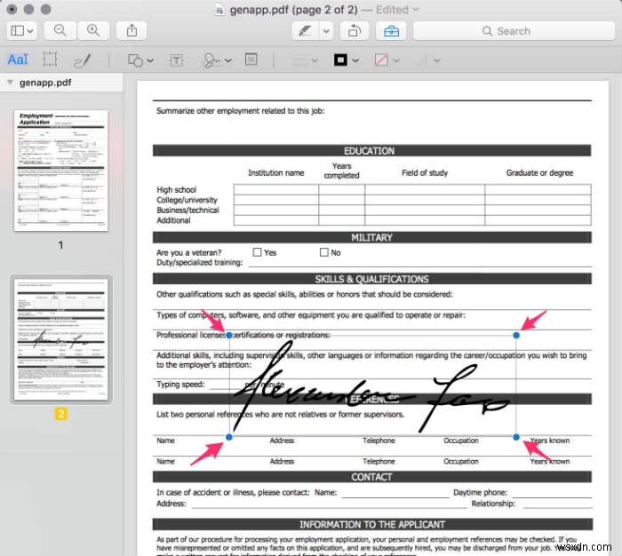 Khám phá sức mạnh tiềm ẩn của bản xem trước để quản lý tệp PDF tốt hơn [Mac] 