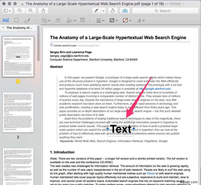 Khám phá sức mạnh tiềm ẩn của bản xem trước để quản lý tệp PDF tốt hơn [Mac] 