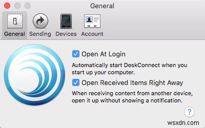 DeskConnect - Gửi tệp dễ dàng giữa thiết bị Mac và iOS 