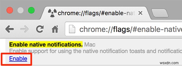 Cách bật thông báo gốc của Chrome trên máy Mac của bạn 