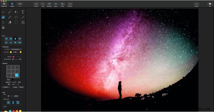 Capto - Ứng dụng chụp ảnh màn hình video và hình ảnh tối ưu dành cho Mac 