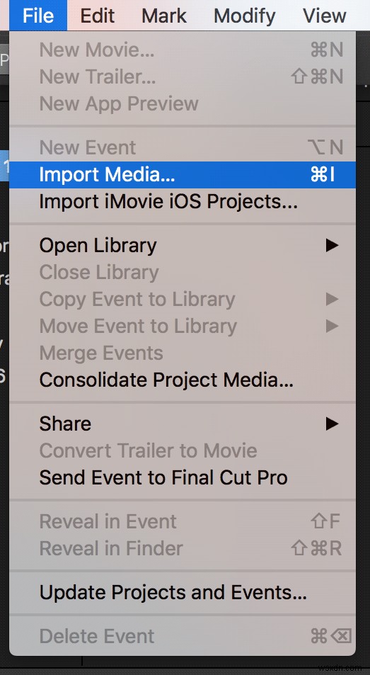 Cách xóa âm thanh khỏi tệp video bằng iMovie trên máy Mac 