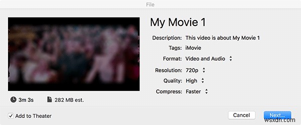 Cách xóa âm thanh khỏi tệp video bằng iMovie trên máy Mac 