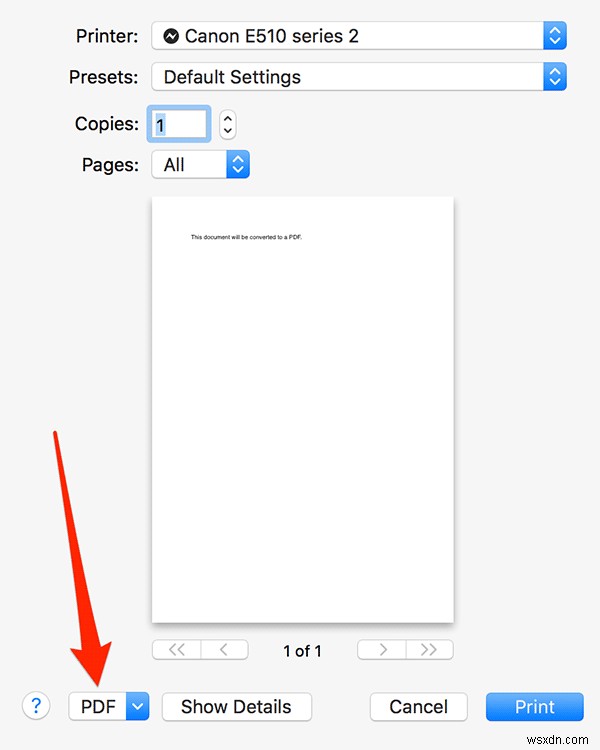 Cách dễ dàng tạo tệp PDF trên máy Mac của bạn 