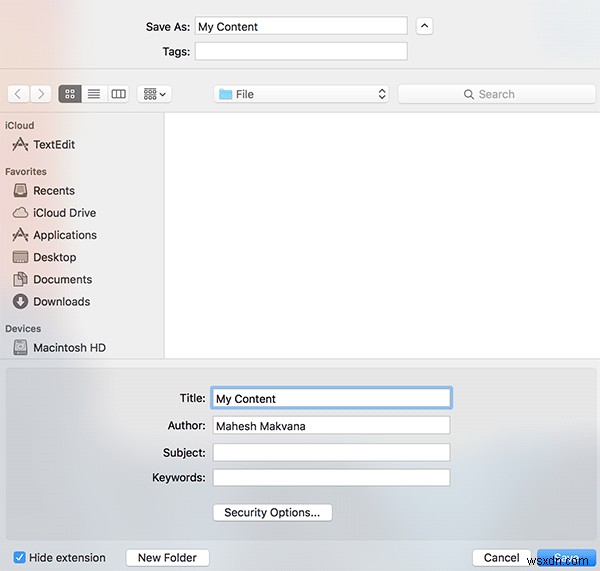 Cách dễ dàng tạo tệp PDF trên máy Mac của bạn 