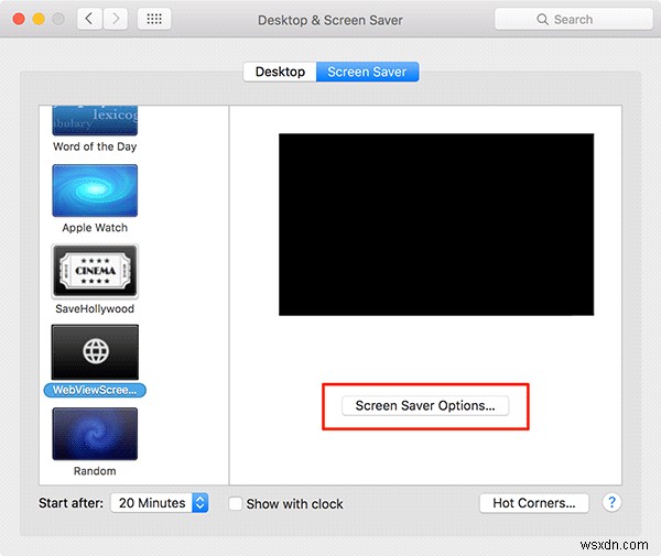 Cách biến trang web thành trình bảo vệ màn hình cho máy Mac của bạn 