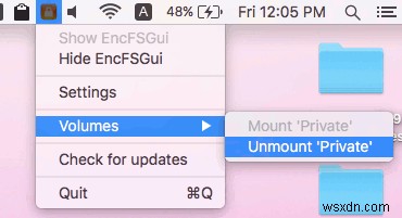 Dễ dàng tạo và gắn một thư mục được mã hóa trong Mac OS X với EncFSGui 