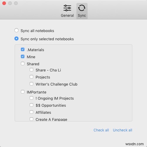Alternote - Ứng dụng ghi chú dựa trên Evernote không có gì lộn xộn và mạnh mẽ dành cho Mac OS X 