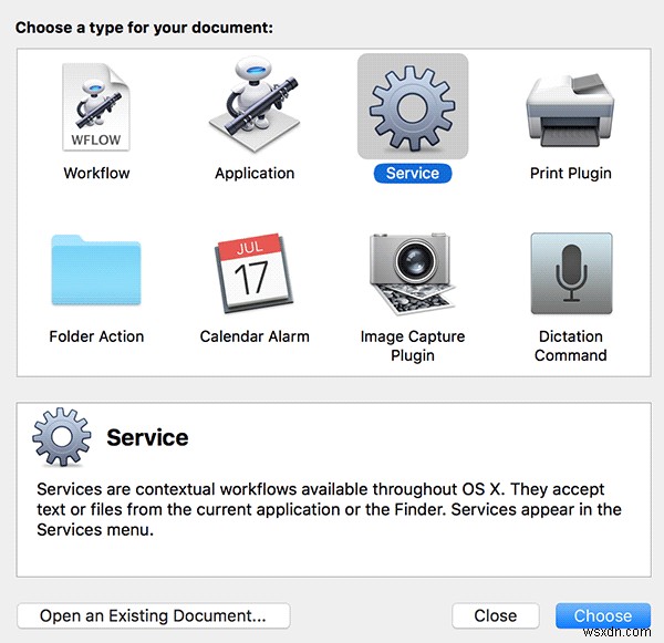 Cách dễ dàng chuyển đổi tệp DOCX sang PDF trong Mac OS X 