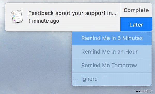 Cách tạo lời nhắc cho email trên máy Mac của bạn 