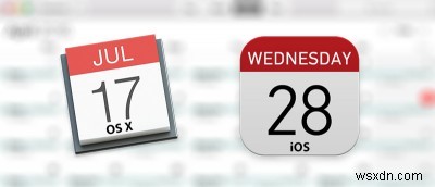Cách đặt Lịch mặc định trong OS X và iOS 