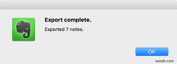 Cách chuyển ghi chú từ Evernote sang Apple Notes 