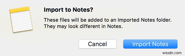 Cách chuyển ghi chú từ Evernote sang Apple Notes 