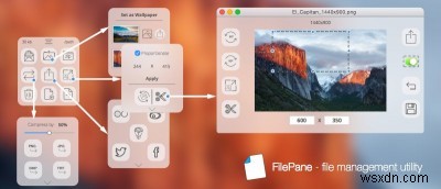 Filepane dành cho Mac:Thêm các thao tác kéo và thả hữu ích để cải thiện năng suất của bạn 
