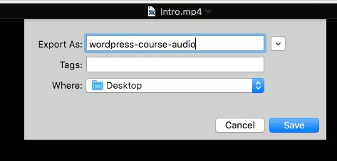 Sử dụng QuickTime để dễ dàng trích xuất âm thanh từ tệp video trong máy Mac [Mẹo nhanh] 