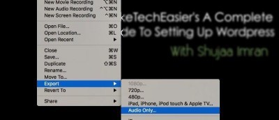 Sử dụng QuickTime để dễ dàng trích xuất âm thanh từ tệp video trong máy Mac [Mẹo nhanh] 