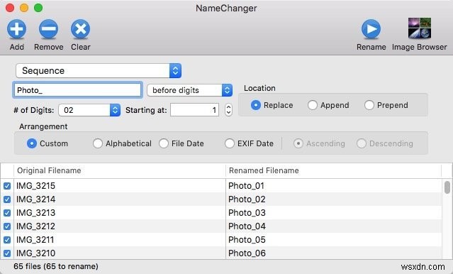 Cách dễ nhất để đổi tên hàng loạt tệp trong máy Mac với NameChanger 