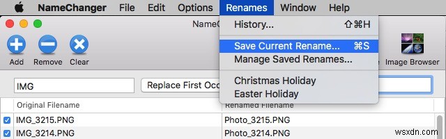 Cách dễ nhất để đổi tên hàng loạt tệp trong máy Mac với NameChanger 