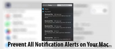 Cách tắt tất cả cảnh báo thông báo trên máy Mac của bạn 