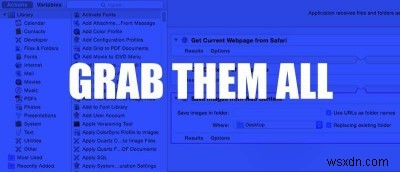 Dễ dàng tải xuống tất cả hình ảnh từ các trang web trong Safari với Automator 