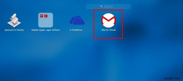 Mia dành cho Gmail:Truy cập Gmail từ Thanh menu trên máy Mac của bạn 