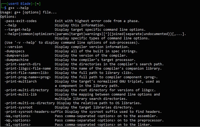 Cách sử dụng trình biên dịch G ++ trên Linux 