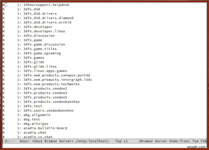 Cách sử dụng Emacs làm trình đọc USENET với Gnus 