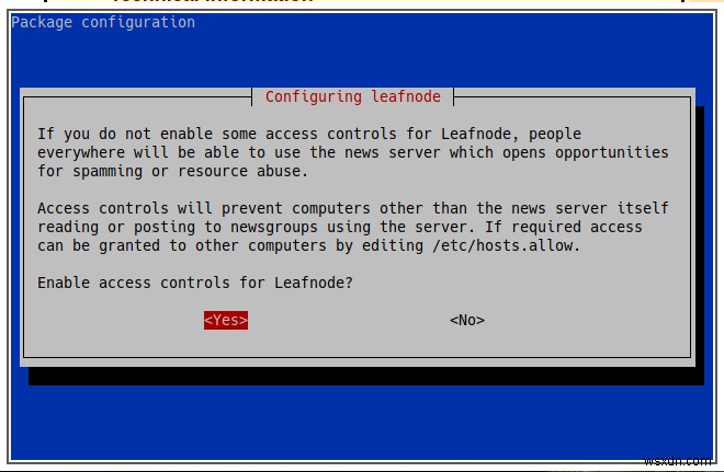 Cách thiết lập Leafnode làm máy chủ USENET ngoại tuyến 