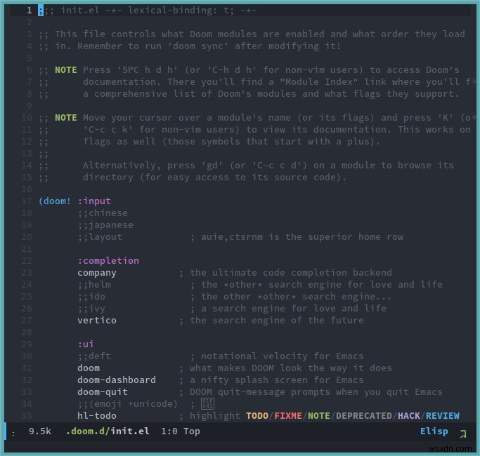 Doom Emacs là gì và cách cài đặt nó 