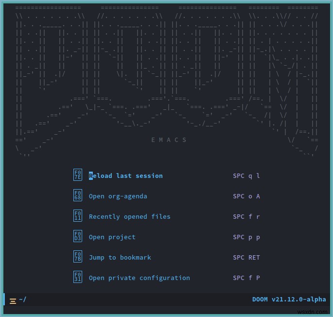 Doom Emacs là gì và cách cài đặt nó 