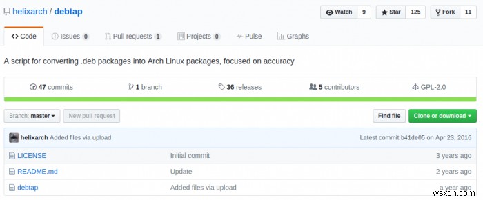 Cách cài đặt gói Deb trong Arch Linux 