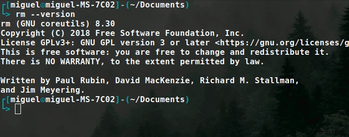 Cách xóa thư mục trong Linux 