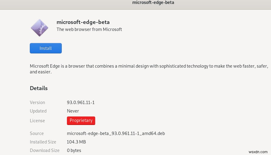 Cách cài đặt Microsoft Edge trên Linux 