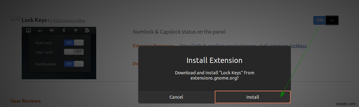 Cách bật chỉ báo phím Caps Lock trong Ubuntu 