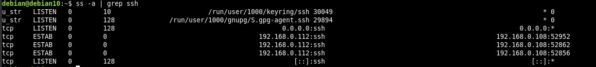 Cách hiển thị tất cả các kết nối SSH đang hoạt động trong Linux 