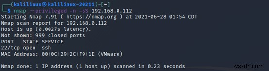 Cách chạy Nmap mà không cần Root hoặc Sudo 