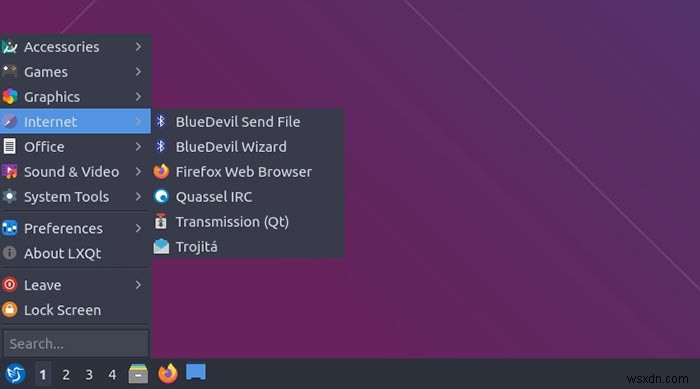 Lubuntu (20.10) Đánh giá:Một bước hiện đại trên Máy tính để bàn Cổ điển 