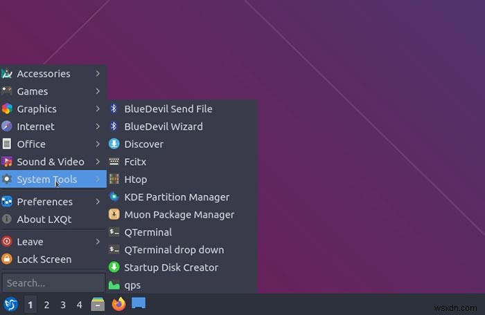 Lubuntu (20.10) Đánh giá:Một bước hiện đại trên Máy tính để bàn Cổ điển 