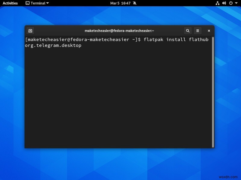 Cách cài đặt ứng dụng Telegram Desktop trong Linux 