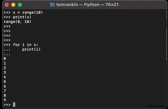 Phạm vi Python () Giải thích:Nó là gì và cách sử dụng nó 