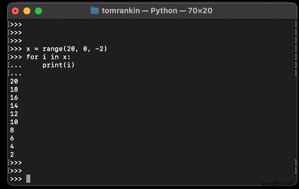 Phạm vi Python () Giải thích:Nó là gì và cách sử dụng nó 