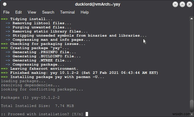 Cách sử dụng AUR trong Arch Linux 