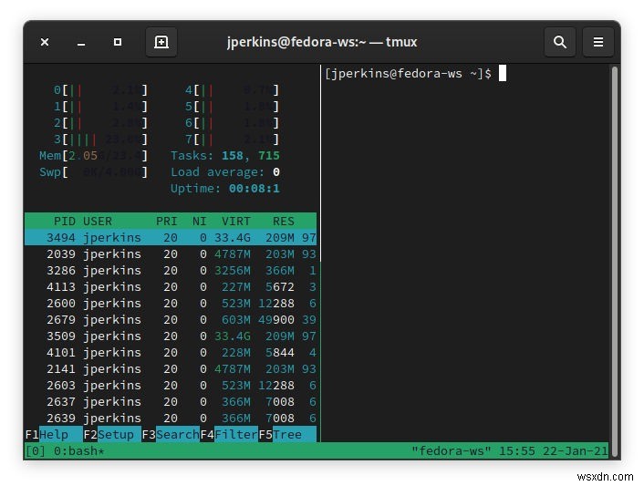 Tmux vs. Screen:Bộ ghép kênh đầu cuối nào tốt nhất? 