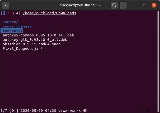 Sử dụng nnn làm Trình quản lý tệp cho Linux Terminal 