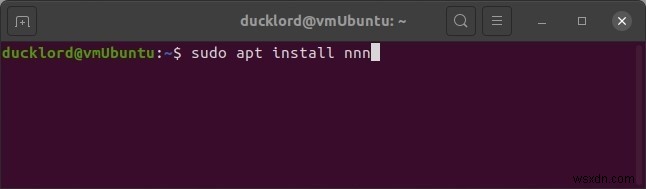 Sử dụng nnn làm Trình quản lý tệp cho Linux Terminal 