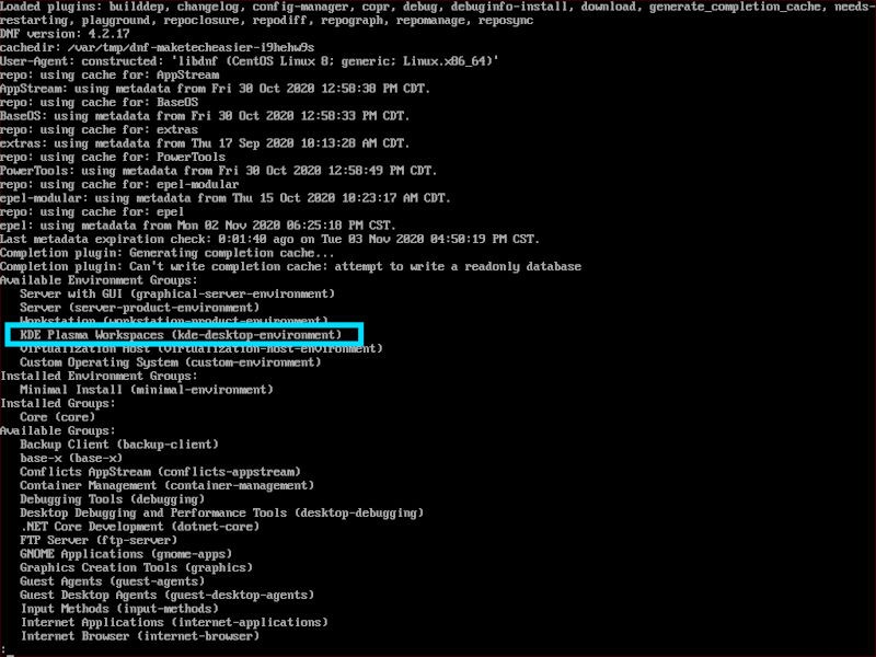 Cách cài đặt KDE Plasma Desktop trên CentOS 8 
