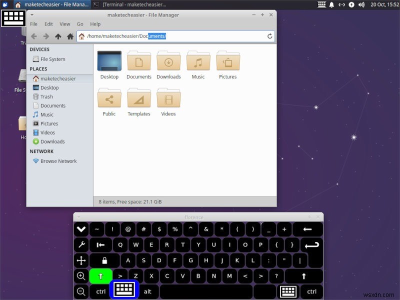 Cách thiết lập bàn phím ảo trên màn hình trong Linux 