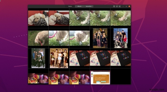 Cách sắp xếp và chia sẻ ảnh của bạn với Gnome Photos 