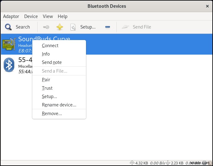 Cách thiết lập Bluetooth trong Linux 